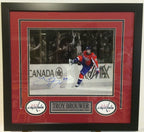 Framed Signed Troy Brouwer Washington Capitals 11X14 Photo W/Proof