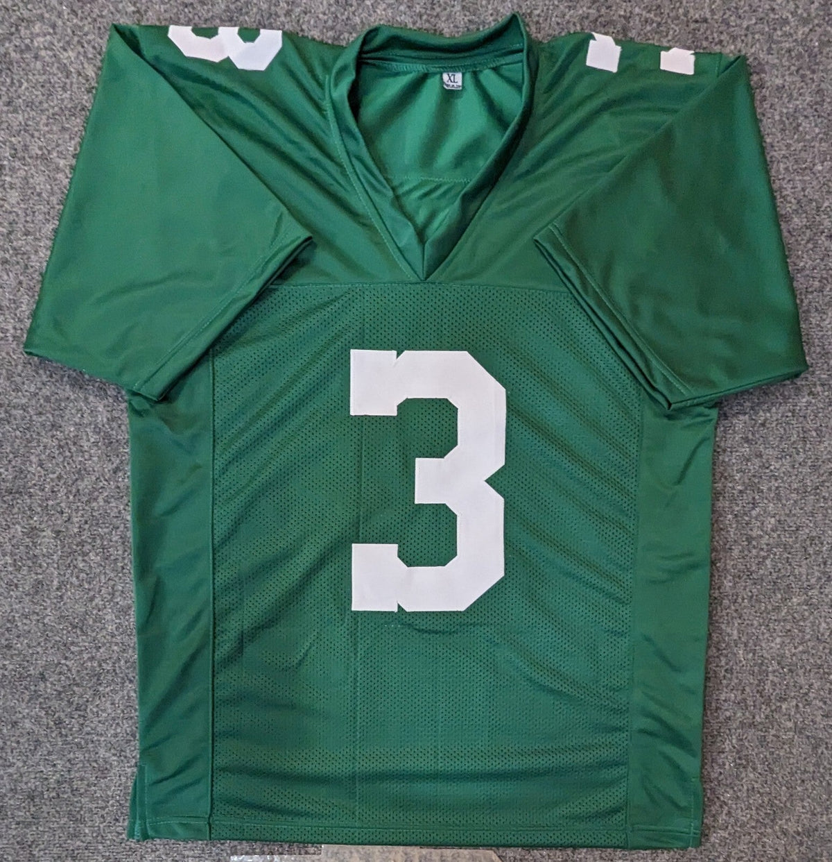 Philadelphia Eagles Nolan Smith Jr Autographed Signed Throwback Jersey Jsa Coa