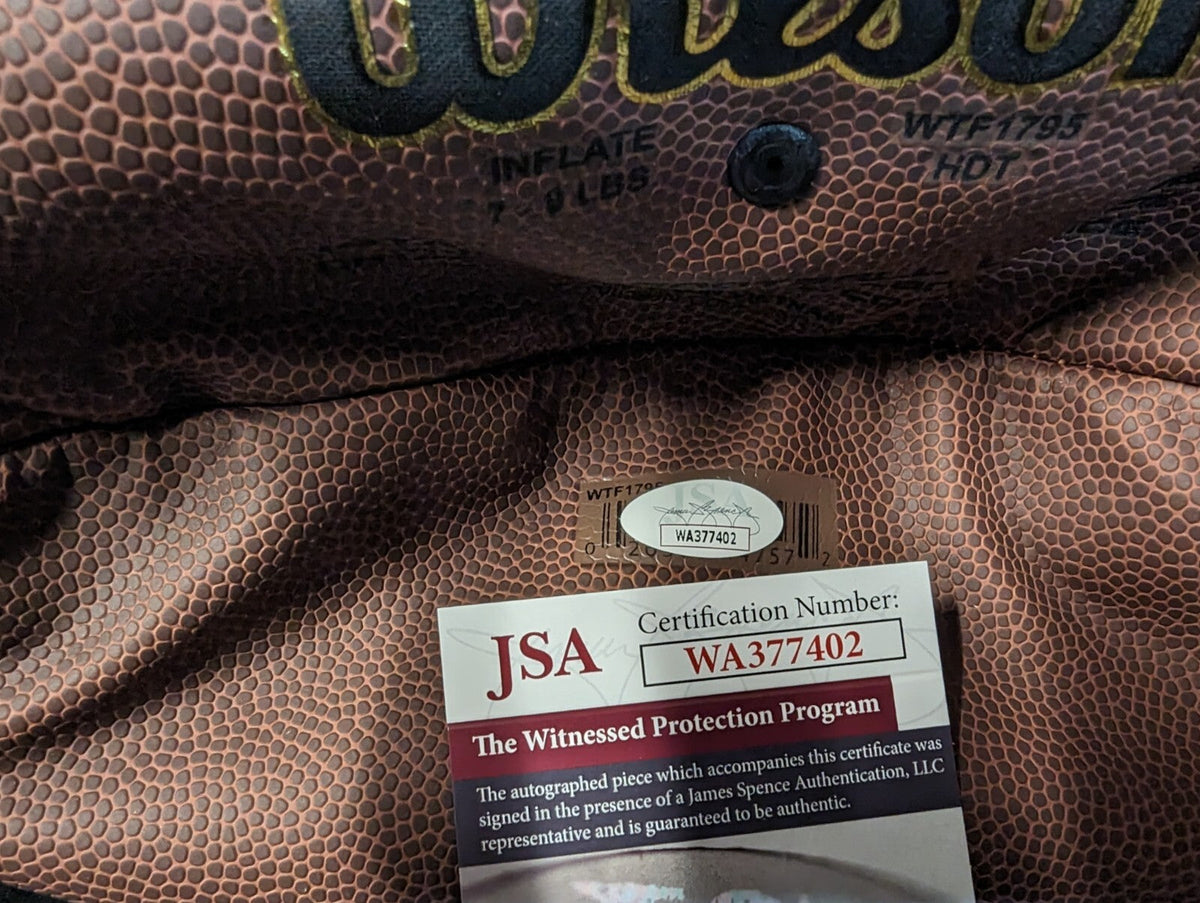 Denver Broncos Rod Smith Autographed Signed Inscribed Nfl Football Jsa Coa