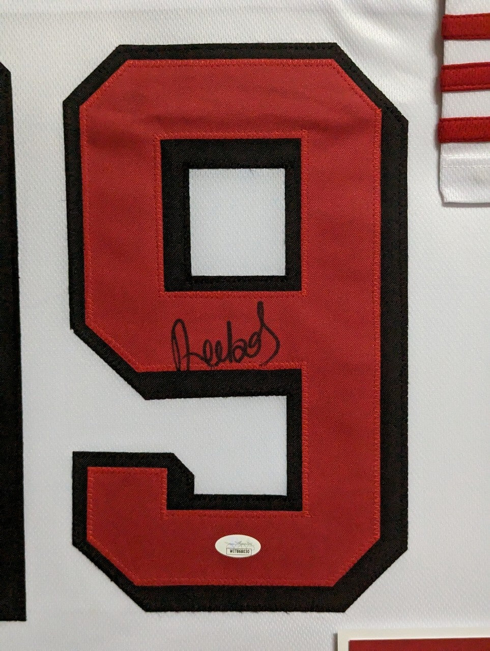 Framed San Francisco 49Ers Deebo Samuel Autographed Signed Jersey Jsa Coa