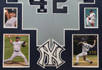 Framed N.Y. Yankees Mariano Rivera Autographed Signed Insc Jersey Beckett Holo