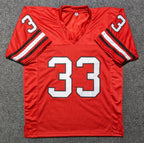 Georgia Bulldogs Terrell Davis Autographed Signed Jersey Jsa Coa