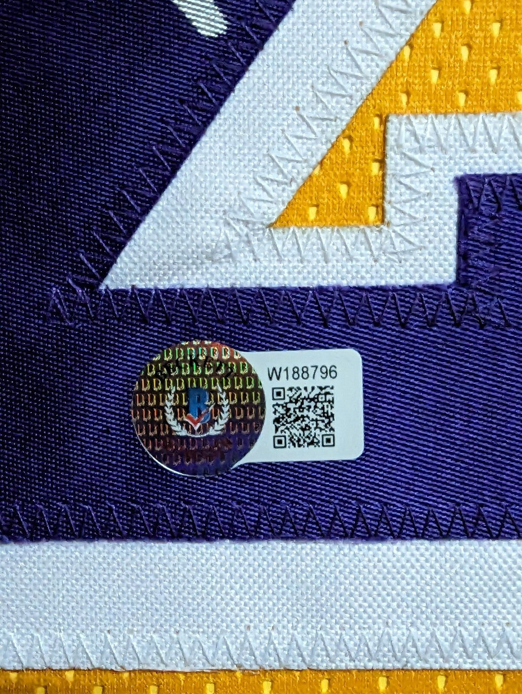 Framed L.A. Lakers Magic Johnson Autographed Signed Jersey Beckett Holo