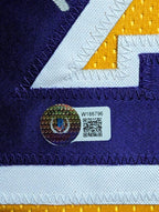 Framed L.A. Lakers Magic Johnson Autographed Signed Jersey Beckett Holo