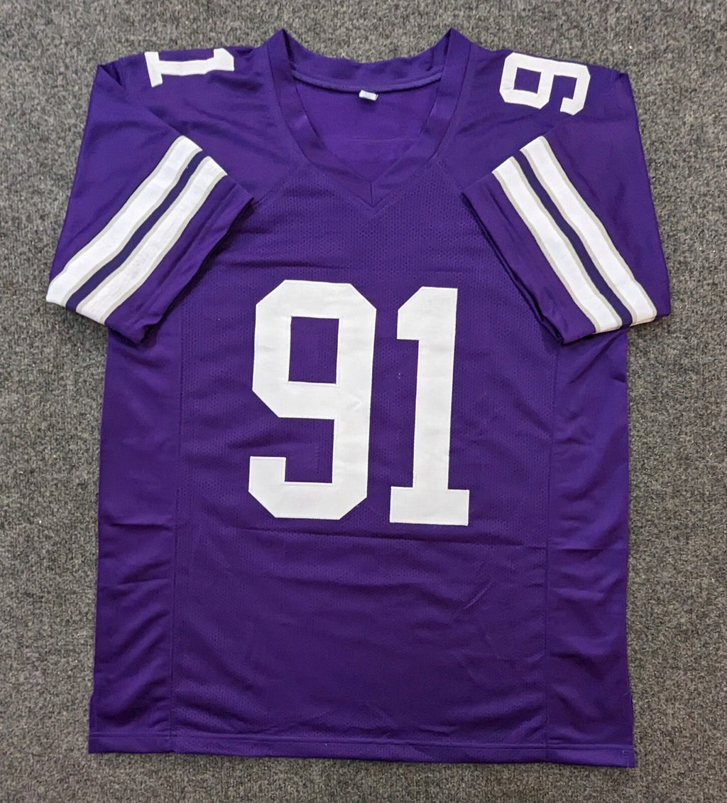 Kansas State Wildcats Felix Anudike-Uzomah Autographed Signed Jersey Beckett