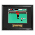 Mike Tyson "Punch Out" Unsigned Photograph Framed to 11x14
