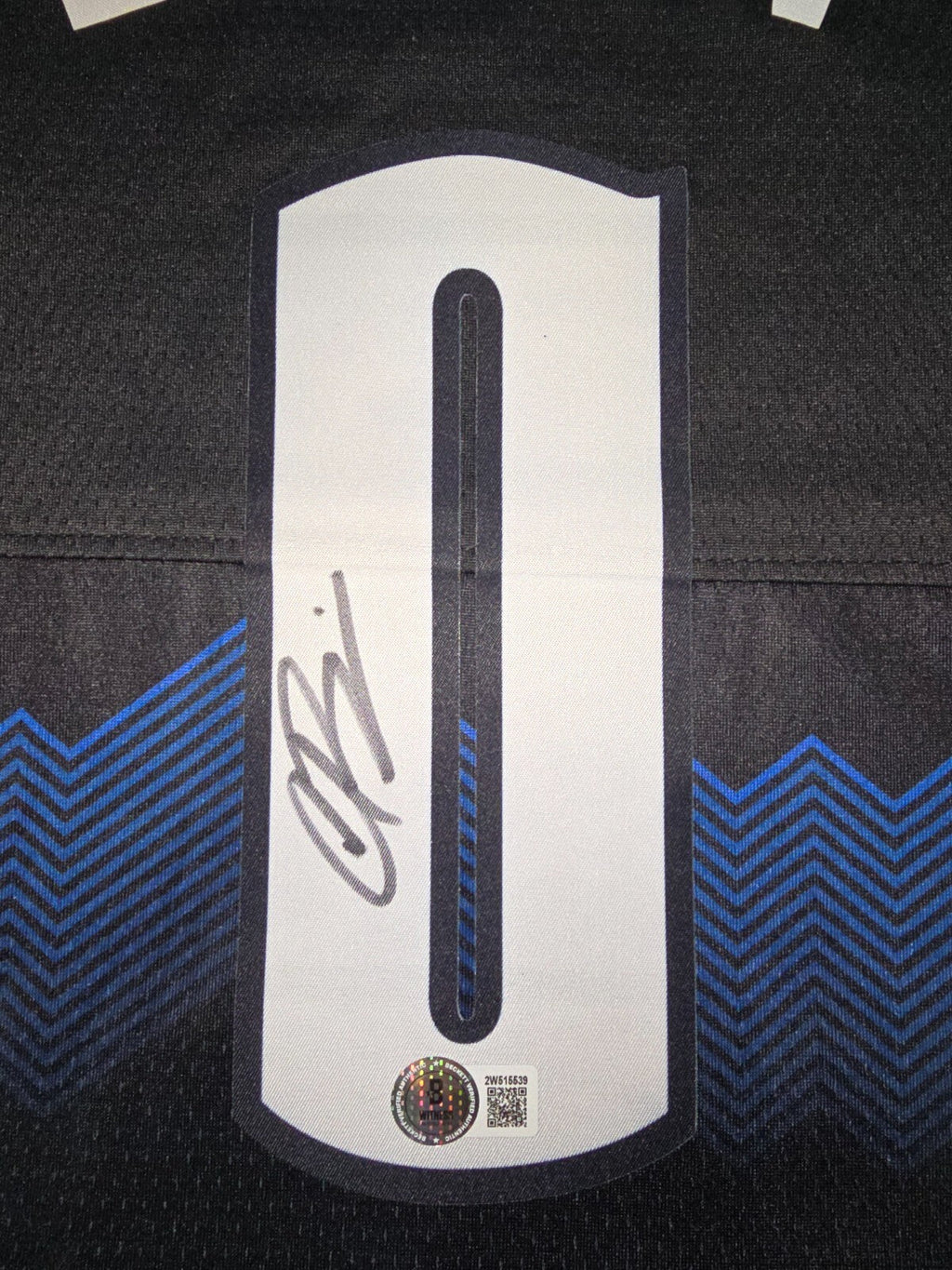 Denver Nuggets Christian Braun Autographed Signed Jersey Beckett Holo