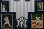 Framed New York Yankees Mike Mussina Autographed Signed Jersey Jsa Coa