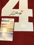 Alabama Crimson Tide Jerry Jeudy Autographed Signed Jersey Jsa Coa