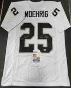 Las Vegas Raiders Tre'von Moehrig Autographed Inscribed Jersey Jsa Coa