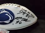 Psu Logo Ball Marcus Allen Grant Haley Daesean Hamilton Nick Scott Signed Jsa
