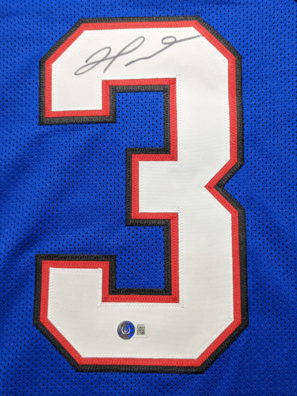 Buffalo Bills Damar Hamlin Autographed Signed Jersey Beckett Holo