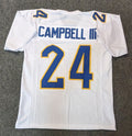 Phil Campbell Iii Unsigned Pitt Panthers Style Custom Jersey