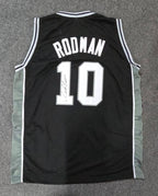 San Antonio Spurs Dennis Rodman Autographed Signed Jersey Jsa Holo