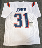 New England Patriots Jonathan Jones Autographed Signed Jersey Jsa Coa