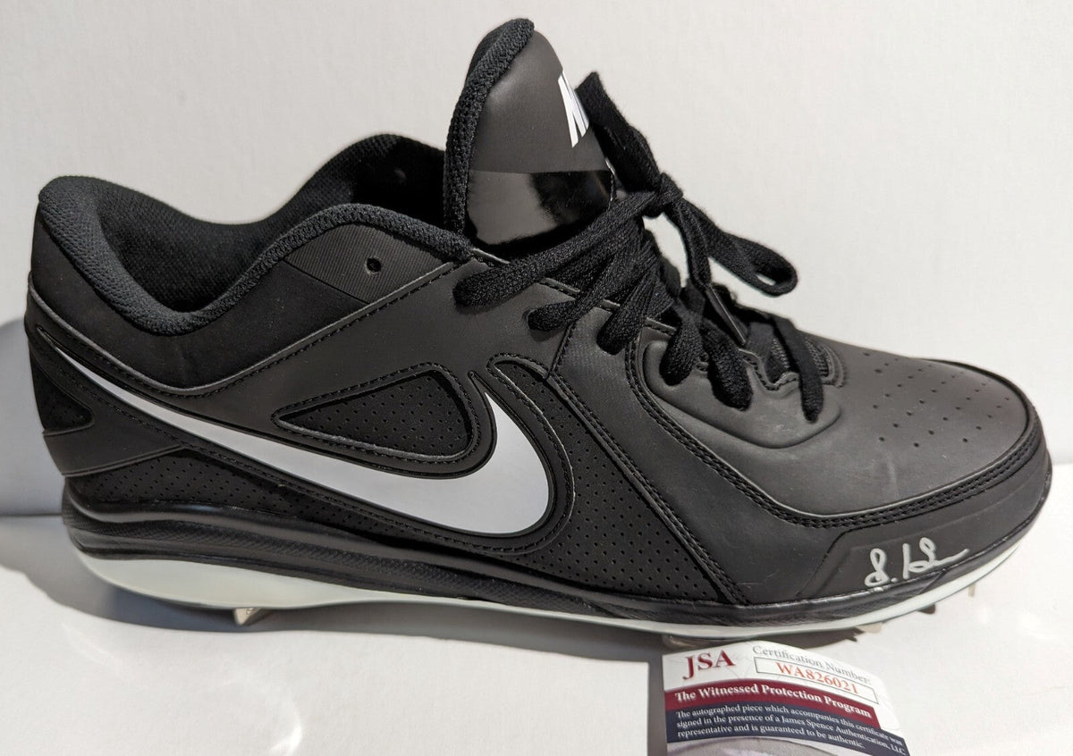 Cleveland Guardians Steven Kwan Autographed Signed Cleat Jsa Coa