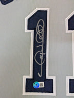 Framed N.Y. Yankees Gary Sheffield Autographed Signed Jersey Beckett Holo