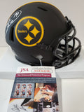 Pittsburgh Steelers Brett Keisel Autographed Signed Eclipse Mini Helmet Jsa Coa