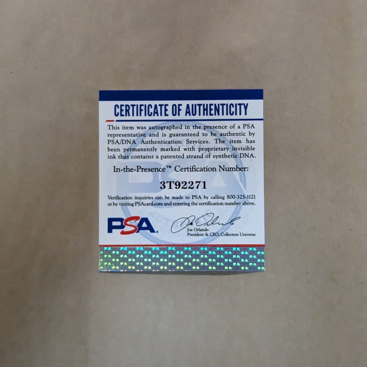 Framed In Suede Orlando Magic Penny Hardaway Autographed Signed Jersey Psa Coa