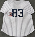 Deivi Garcia Autographed Signed N.Y. Yankees Style Custom Jersey Jsa Coa