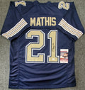 Pitt Panthers Damarri Mathis Autographed Signed Jersey Jsa Coa