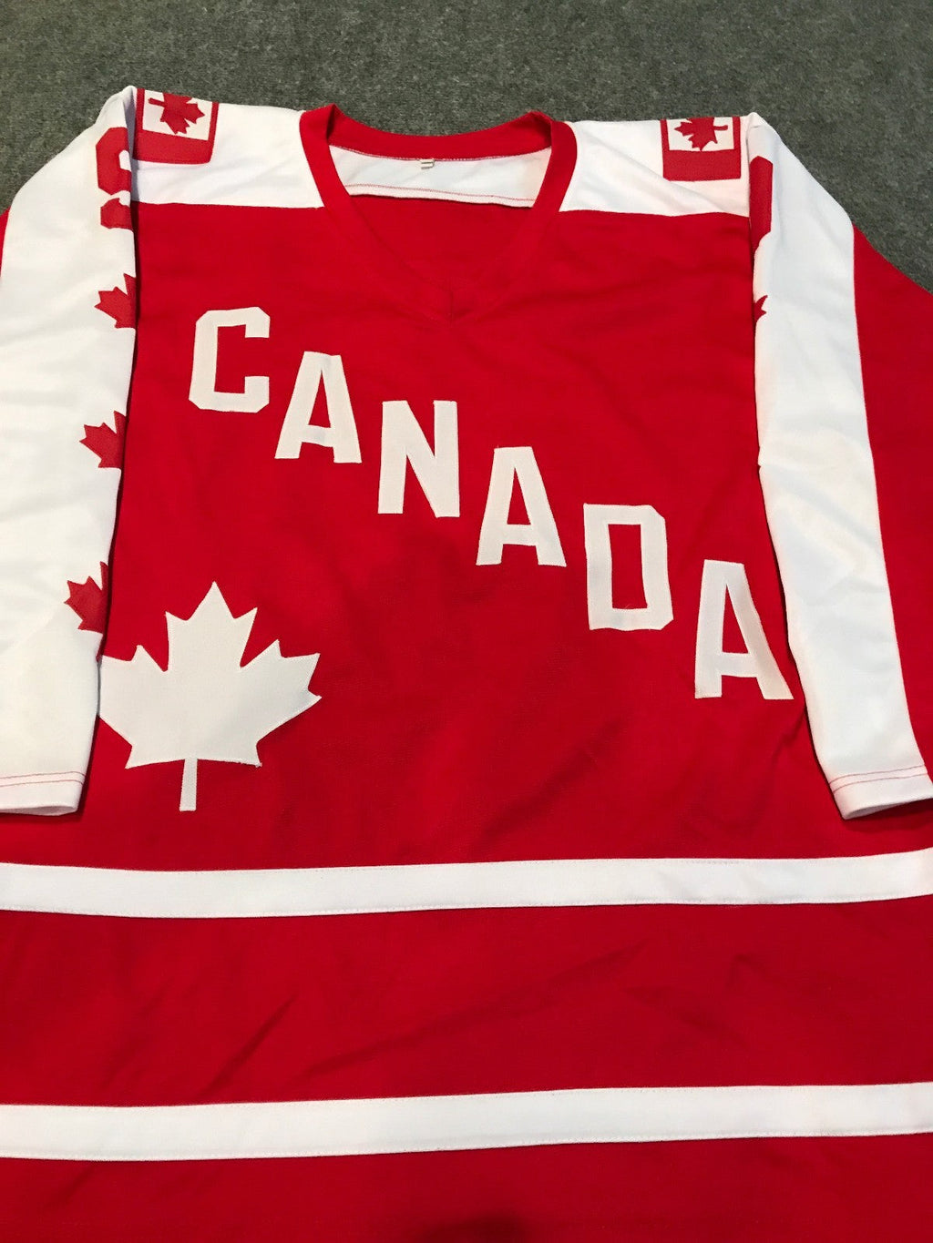 Bobby Hull Autographed Signed Inscribed Canada Jersey Jsa  Coa