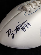 Penn State Psu Pj Mustipher Autographed Signed Inscribed Logo Football Jsa Coa