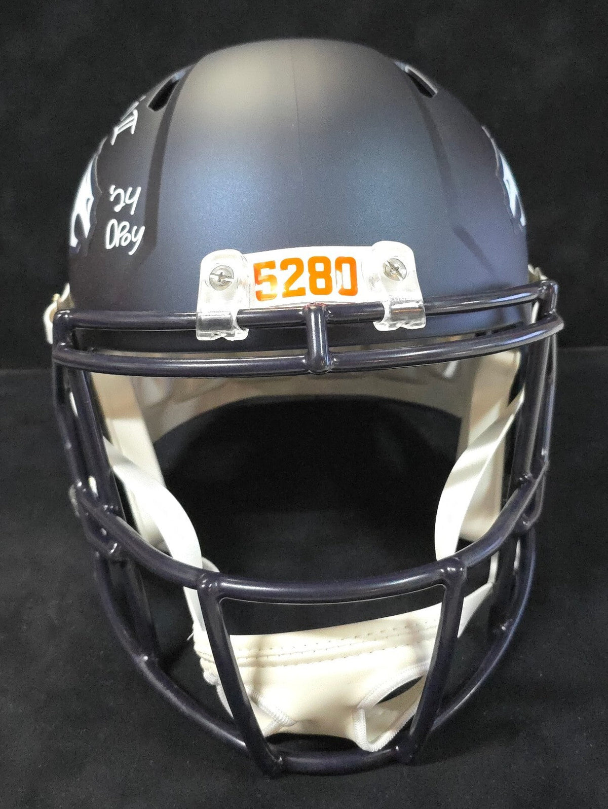 Denver Broncos Pat Surtain Ii Signed Insc Replica Full Size Helmet Beckett