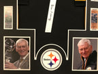 Framed Dan Rooney Autographed Signed Pittsburgh Steelers Jersey Jsa Coa