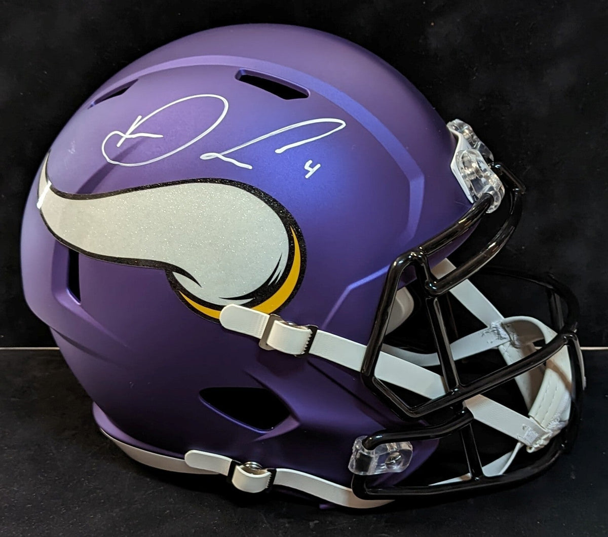Minnesota Vikings Dalvin Cook Signed Full Size Speed Replica Helmet Jsa Coa