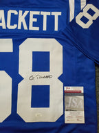Indianapolis Colts Gary Brackett Autographed Signed Jersey Jsa Coa