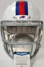 Tremaine Edmunds Signed Buffalo Bills Full Size Speed Replica Helmet Beckett Coa