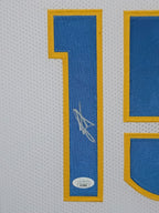 Framed Denver Nuggets Signed Autographed Nikola Jokic Jersey Jsa Coa
