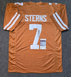 Texas Longhorns Caden Sterns Signed Autographed Jersey Jsa Coa