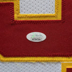 Framed Kansas City Chiefs Christian Okoye Autographed Signed Jersey Jsa Coa