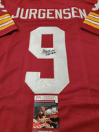 Washington Football Sonny Jurgensen Autographed Signed Inscribed Jersey Jsa Coa