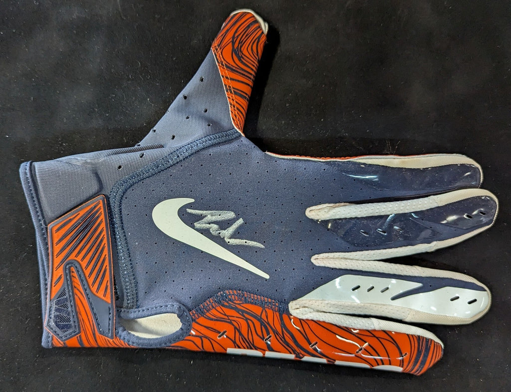 Chicago Bears Roschon Johnson Autographed Signed Glove Beckett Holo
