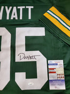 Green Bay Packers Devonte Wyatt Autographed Signed Jersey Jsa Coa