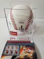 Bartolo Colon Autographed Signed Inscribed Oml Baseball Jsa Coa
