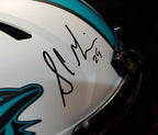 Miami Dolphins Pat Surtain Sam Madison Signed F/S Lunar Replica Helmet Jsa Coa