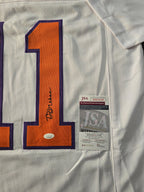 Clemson Tigers Bryan Bresee Autographed Signed Jersey Jsa  Coa