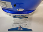 Los Angeles Rams Cam Akers Signed Full Size Replica Speed Helmet Beckett Coa