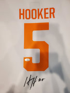 Framed Tennessee Volunteers Hendon Hooker Autographed Authentic Jersey Jsa Coa