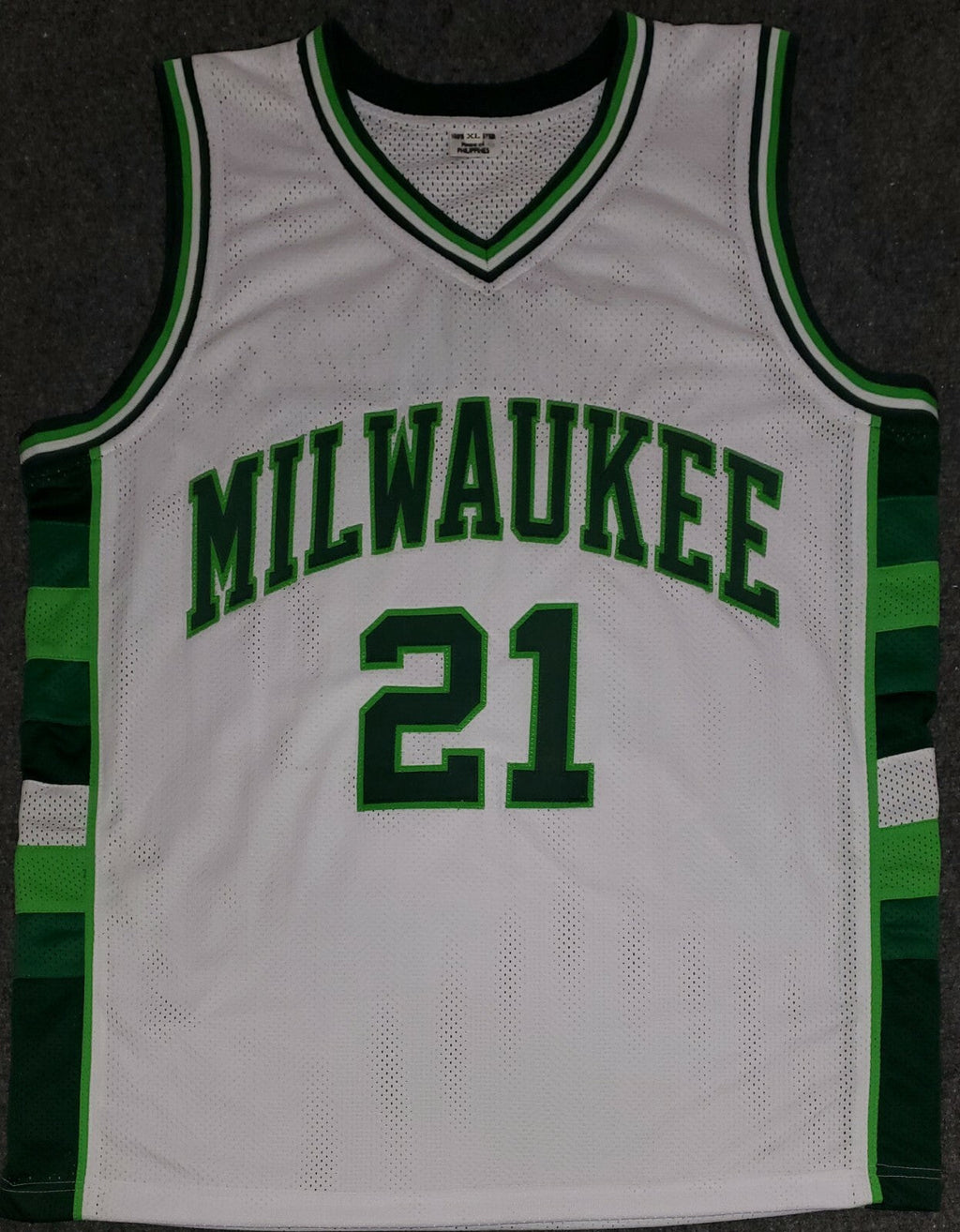 Milwaukee Bucks Alvin Robertson Autographed Signed Jersey Jsa Coa