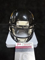 Jacksonville Jaguars Tank Bigsby Signed Speed Mini Helmet Jsa Coa