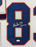 Framed Buffalo Bills Andre Reed Autographed Signed Inscribed  Jersey Jsa Coa