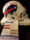 Buffalo Bills Gregory Rousseau Signed Speed Mini Helmet Jsa Coa