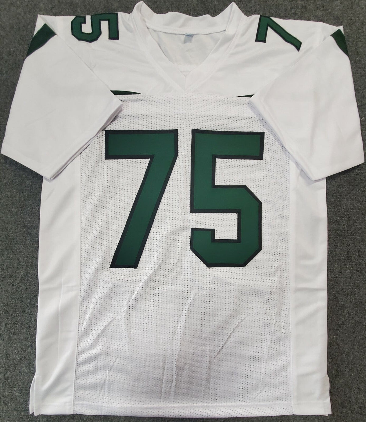 New York Jets Alijah Vera-Tucker Autographed Signed Jersey Jsa Coa