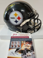 Pittsburgh Steelers Brett Keisel Autographed Signed Mini Helmet Jsa Coa