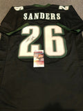 Philadelphia Eagles Miles Sanders Autographed Signed Jersey Jsa  Coa
